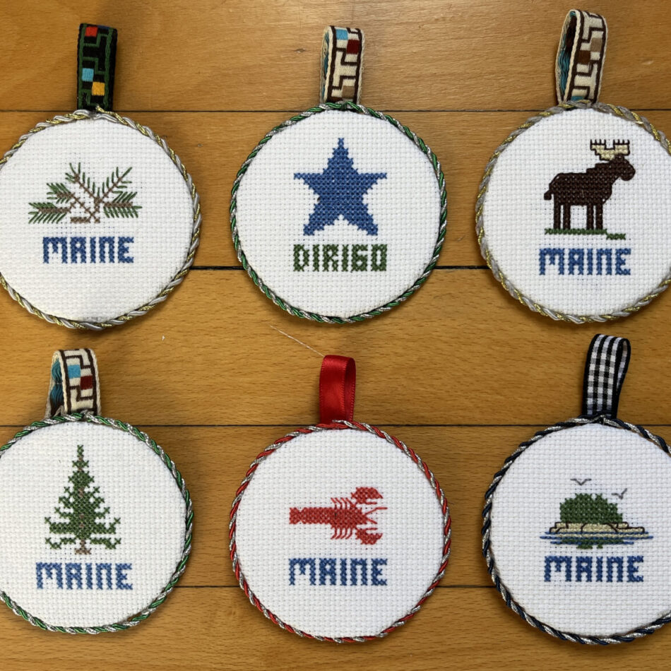 Six more Maine Ornaments